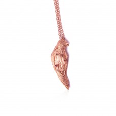 Parrot Necklace Rose Gold